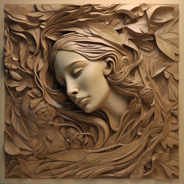 نموذج ثلاثي الأبعاد لآلة CNC 3D Art 